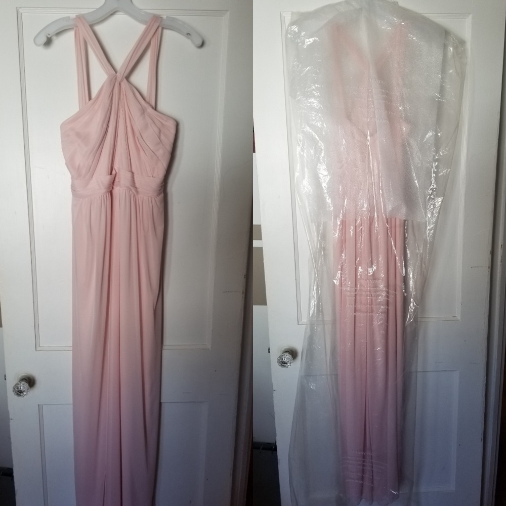 Chiffon bridesmaid dress